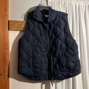 J. Crew Navy Vest